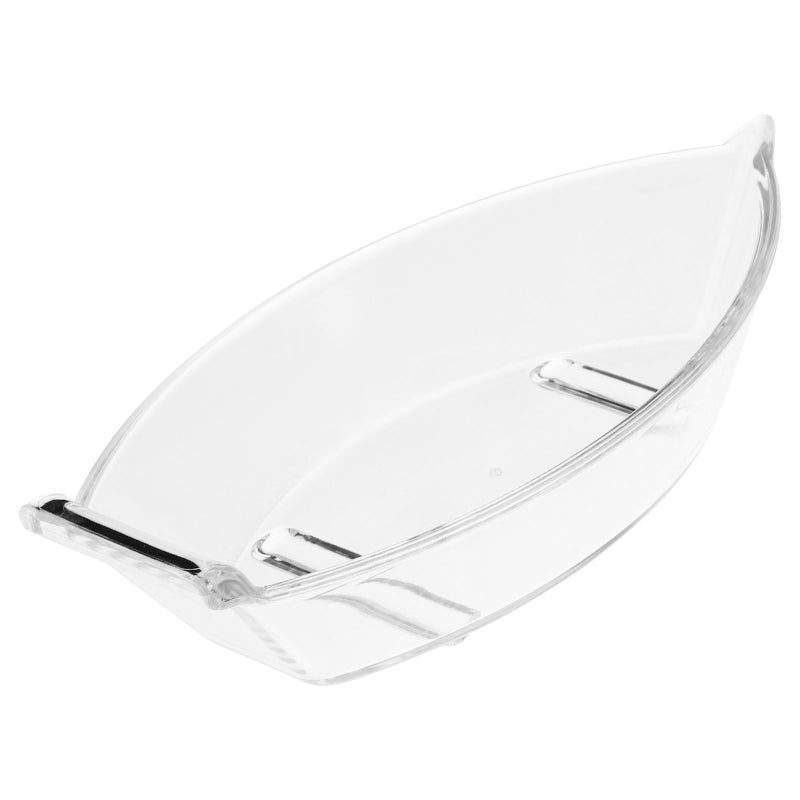 Clear Gravy Boat Reusable Appetizer Plate Sauce Dipping Bowl Small Serving Plate - Image 4