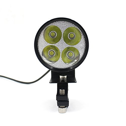 LEORX 12V-85V 20W Motorcycle E-bike LED Headlight Lamp Car Accessories (Black) - Image 4