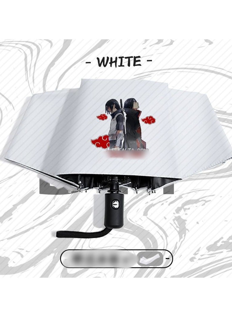 KUYING New Naruto Automatic Folding Sunscreen Umbrella 