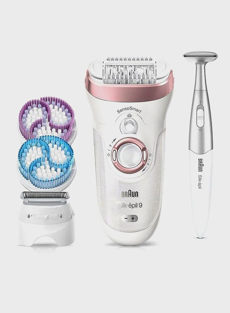براون Silk-Epil 9 Ses 9980 Skinspa Sensosmart Epilator M