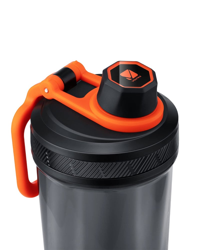 VOLTRX Electric Protein Shaker Bottle - USB Rechargeable Mixer Cup for Shakes and Meal Replacements, BPA-Free Tritan, 24oz - Image 2