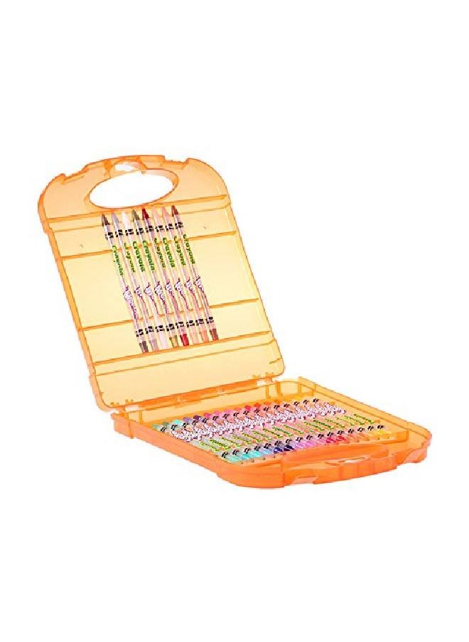 Crayola - Twistables Colored Pencils Kit 25 Twistables Colored Pencils And 40 Sheets Of Paper - Image 1