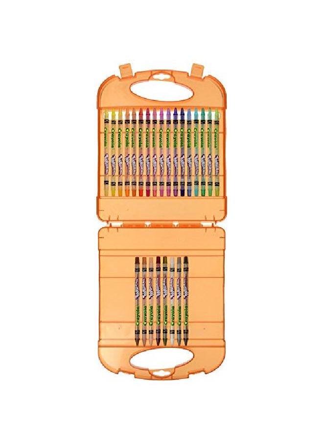 Crayola - Twistables Colored Pencils Kit 25 Twistables Colored Pencils And 40 Sheets Of Paper - Image 1