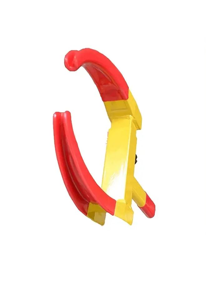Multipurpose Tow Truck Wheel Clamp Universal Safety Tire Lock Adjustable Horn Lock Iron Material for Trailer SUV Boat Sedan Truck Motorcycle Golf Cart - Image 1