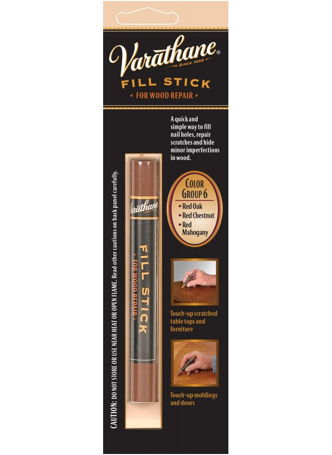 RUST-OLEUM Varathane 215367 Wood Fill Stick For Red Oak, Red Chestnut, Red Mahogany  - Image 1