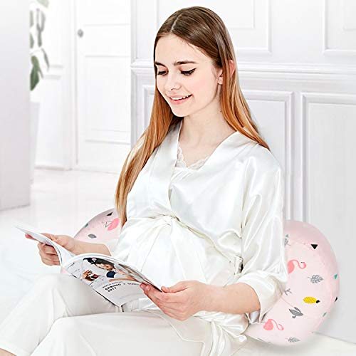 AIFUSI Pregnancy Pillow, Side Sleeper Maternity Belly Support Pillows Double Wedge for Both Bump and Back Best Pregnant Mom Gift - Image 5