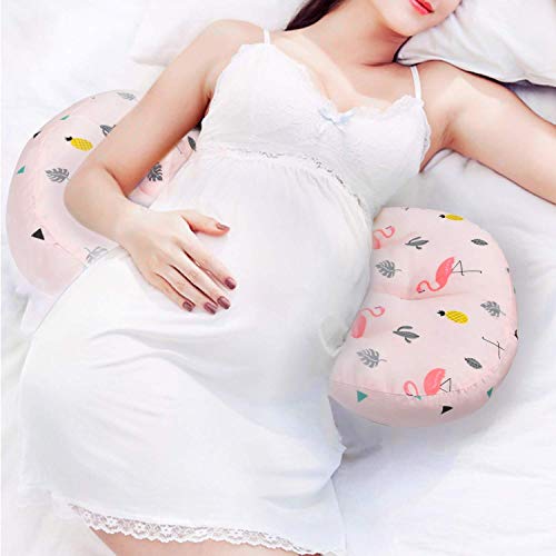 AIFUSI Pregnancy Pillow, Side Sleeper Maternity Belly Support Pillows Double Wedge for Both Bump and Back Best Pregnant Mom Gift - Image 1