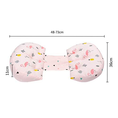 AIFUSI Pregnancy Pillow, Side Sleeper Maternity Belly Support Pillows Double Wedge for Both Bump and Back Best Pregnant Mom Gift - Image 2