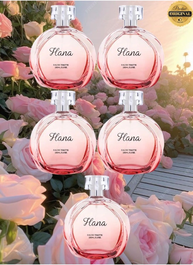 hana 5 Pieces Hana Perfume 100ML  - Image 1