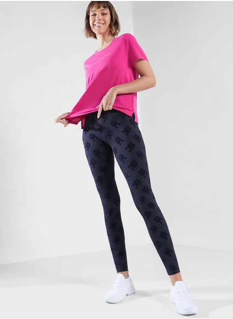 Monogram Flock Legging