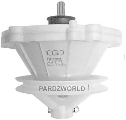 PARDZWORLD Gear Box with Pulley Compatible for LG Semi Automatic Washing Machines SHAFTROUNDKNURLING MATCH BUY - Image 3