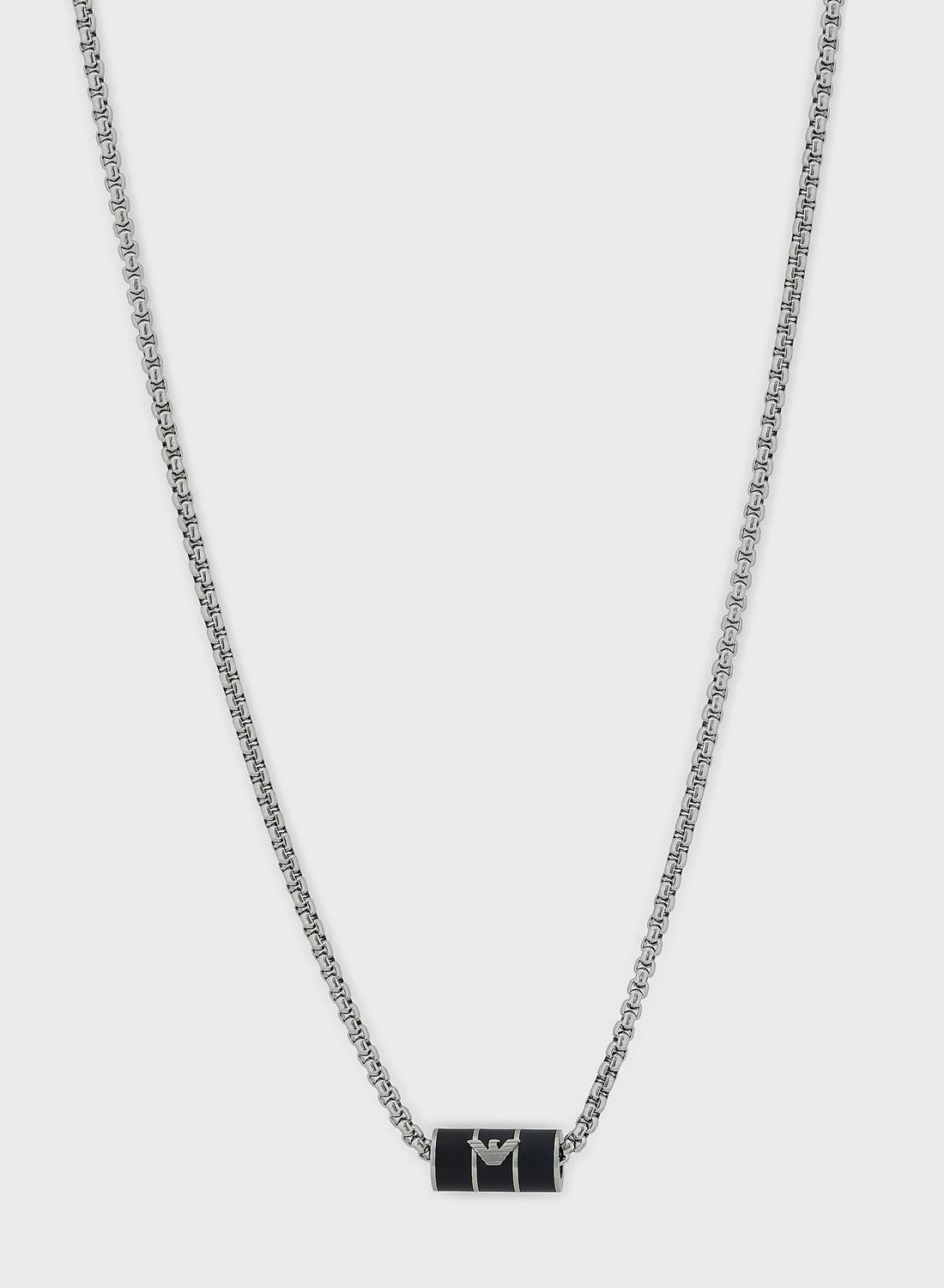 Buy Emporio Armani Silver Egs2919040 Essential Necklace for Men in