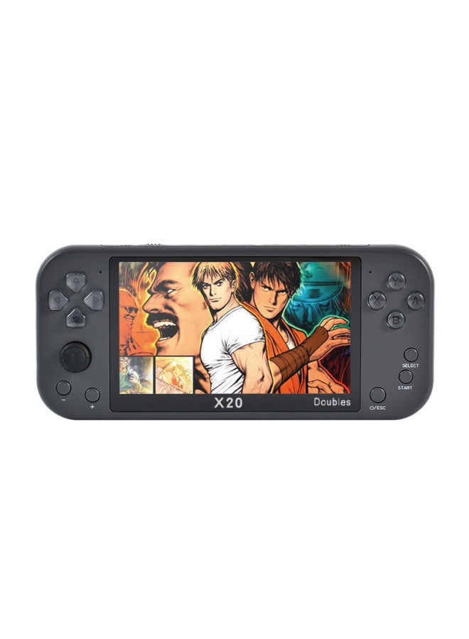 Psp X20 Game Console Retro Small Double Handle HD Output Handheld Game Console-Product Color:Green-Model:x20