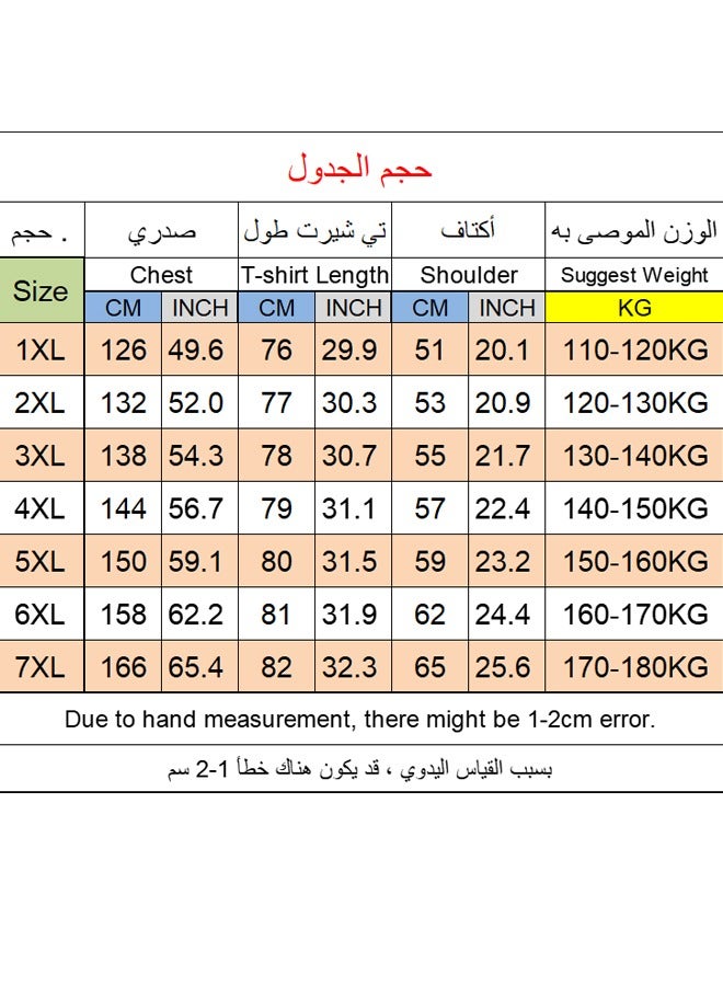 PATELIS T-shirt Big Size 7XL for Men Quick Drying T-shirt for Men Round Neck Plus Size Short Sleeve Oversized T Shirt  - Image 2