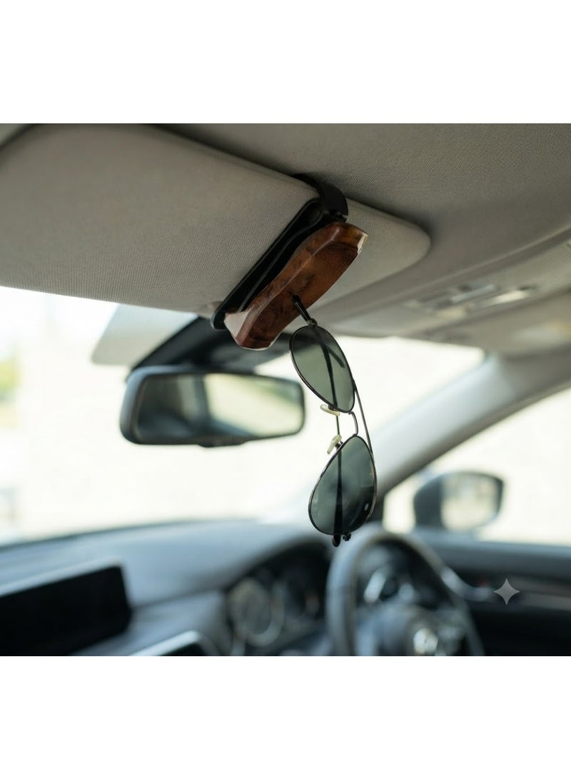 Sunglasses Clip on Car Sun Visor - A Safe and Easy Solution for Storing Your Glasses - Image 1