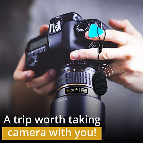 tag8 Dolphin Camera Gear Security - Smart Alternative to GPS Tracker, Comes with Bluetooth Tracker & 8 QR-Enabled Tags for Camera Accessories Like DSLR Camera Lens, Bag, Tripod, Adapter & Charger - Image 5