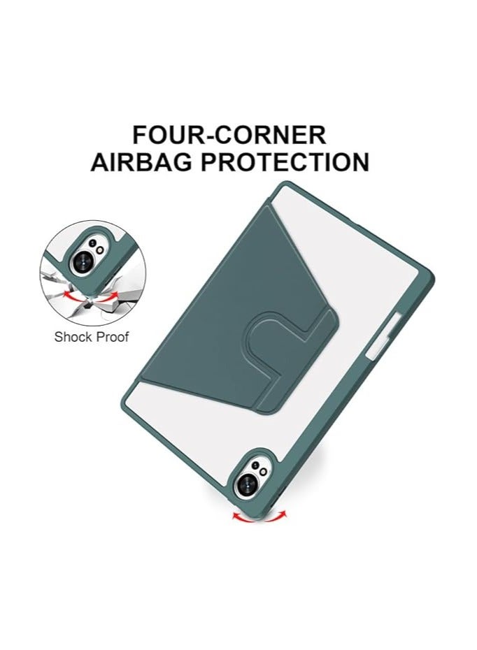 General Clear Back Case Compatible with Huawei MatePad 12X 12-inch (2024), 360 Degree Swivel Stand Flip Smart Tablet Cover Auto Sleep/Wake Case For MatePad 12X  - Image 5