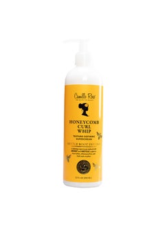Camille Rose Camille Rose Honeycomb Curl Whip Texture-Defining Hair Styling Cream, with Honey and Nettle Root to Reduce Frizz, Nourish, and Add Shine, 12 fl oz 