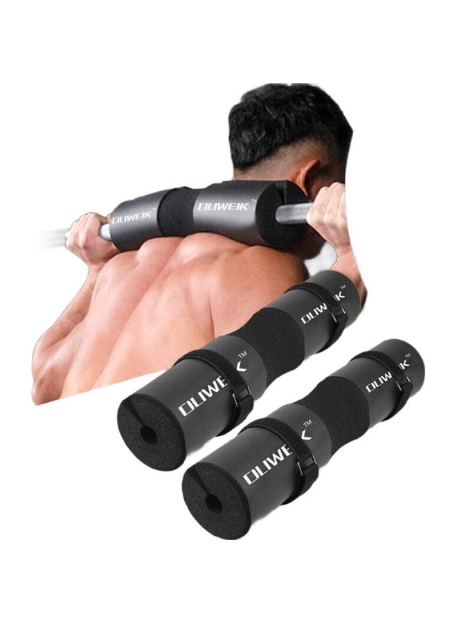 Dweck Barbell Shoulder Pad, Squat Neck Protector, Weightlifting Thickened Foam Pad, Hip Bridge Protective Sleeve, Fitness Iron Buckle Style - Image 3