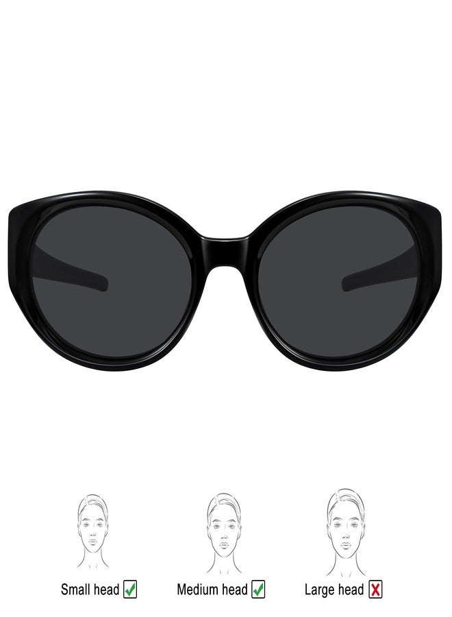 WOWSUN نظارات شمسية WOWSUN Retro Y2K للنساء بتصميم عصري مستقطب رياضي مع حماية من الأشعة فوق البنفسجية - Image 4