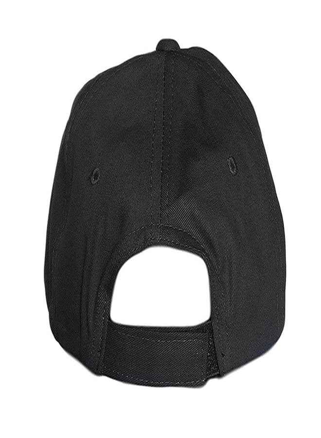 V3E Boy's & Girl's Cotton Adjustable Baseball Cap (Red & Black, Free Size)-(Pack of 02) - Image 5