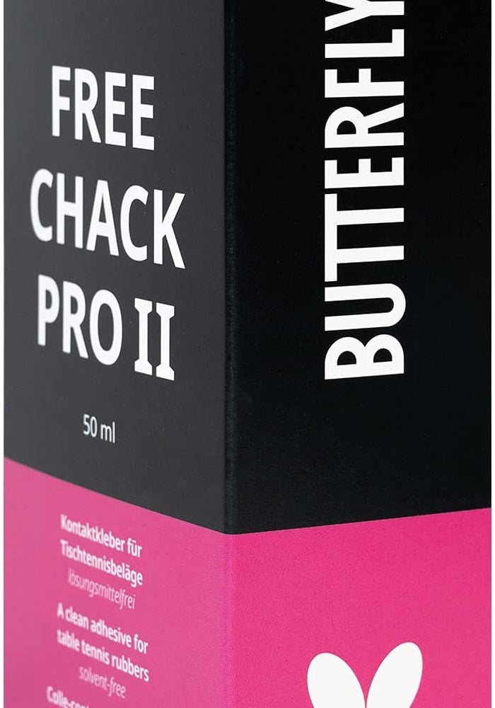 Butterfly Free Chack Pro II Table Tennis Adhesive with 16 Sponges - 90 ml - Image 3