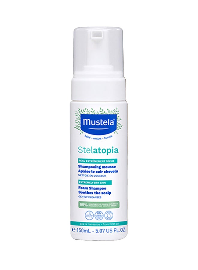 Mustela Stelatopia Baby Foam Shampoo, 150ml - Image 1