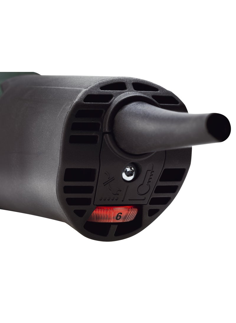 Metabo Metabo 5-Inch Variable Speed Angle Grinder, 2800-11000 RPM, 13.5 Amp with Electronics, Lock-on Switch, Made in Germany, WEV 15-125 Quick, 600468420, Green  - Image 3