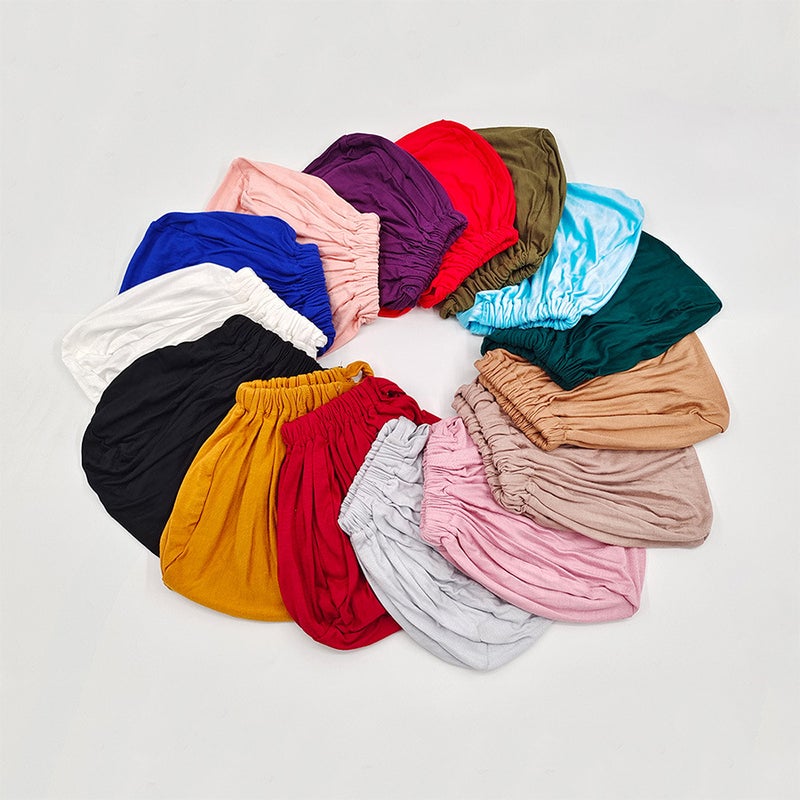 Modal Strap Base Cap Adjustable Elastic Strap Non-Slip Base Cap - Image 3