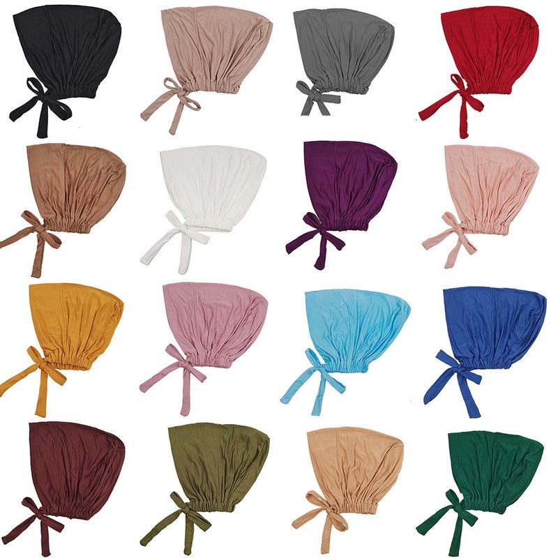 Modal Strap Base Cap Adjustable Elastic Strap Non-Slip Base Cap - Image 2