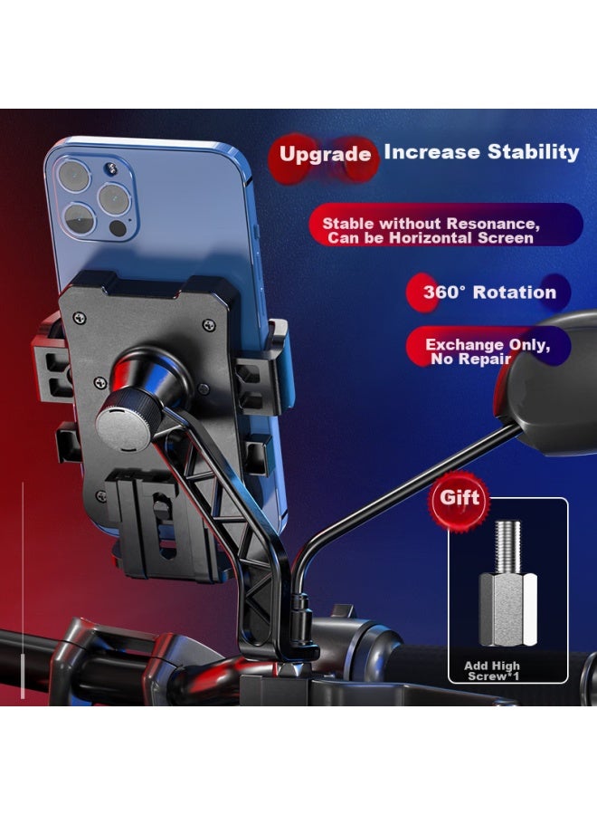 Supfire Lk18 Electric Vehicle Phone Holder, Battery Motorcycle Delivery Rider Quick-lock Phone Mount, Cycling Equipment - Image 1