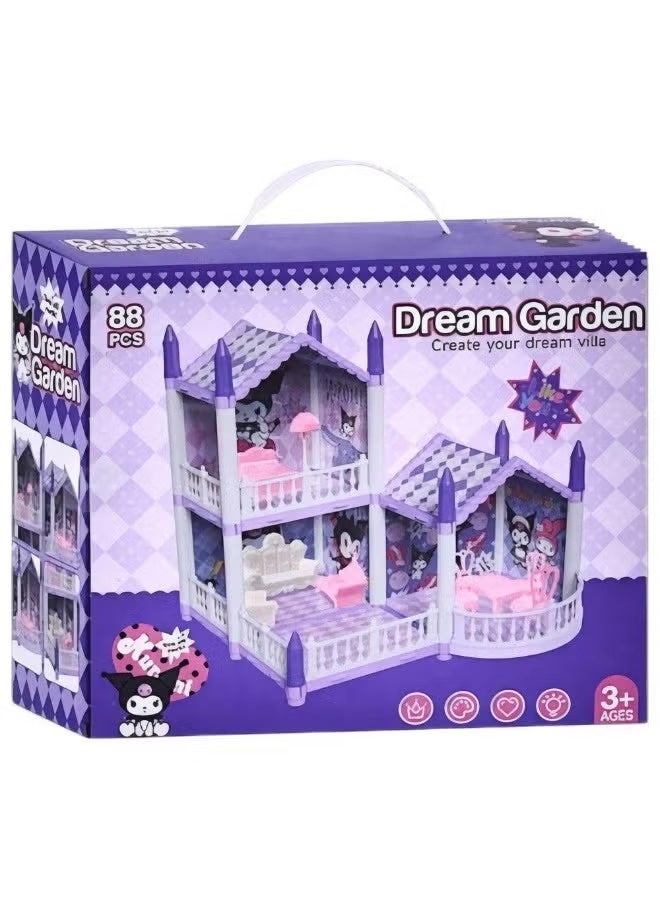 Dream Garden 88-Piece Dollhouse Play Set - Image 1