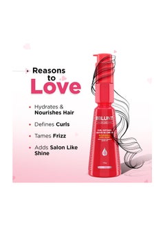 BBLUNT BBLUNT Curl Defining Leave-In Cream For Curly Hair, Leave-In Conditioner For Frizzy, Dry, Wavy Hair, Defines Curls and Gives Nourished Shiny Curly Hair, With Shine Tonic - 150 g  - Image 2