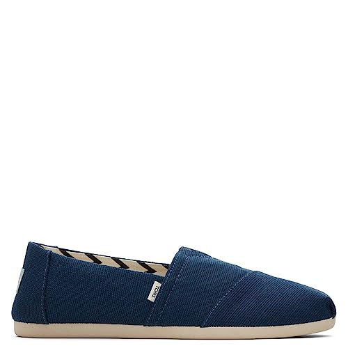 TOMS Women's, Alpargata Slip-On Majolica Blue 7 M - Image 3