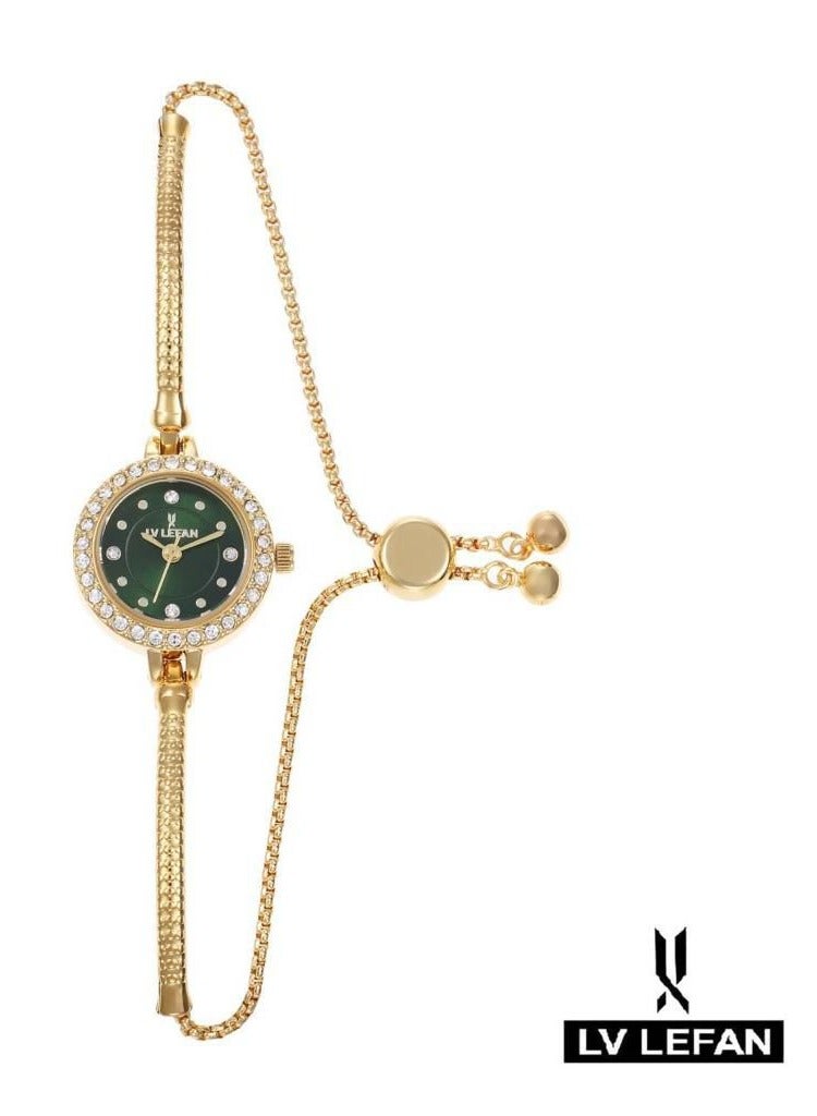 ساعه نسائيه من لف ليفان جديده وجذابه