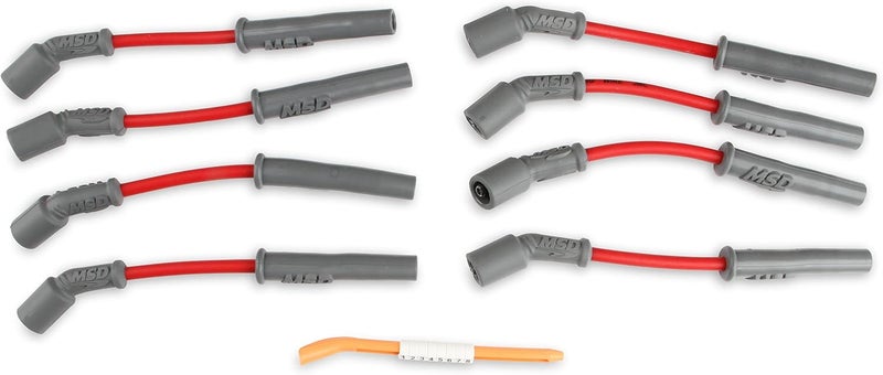 MSD 32819 8.5mm Super Conductor Spark Plug Wire Set - Image 2