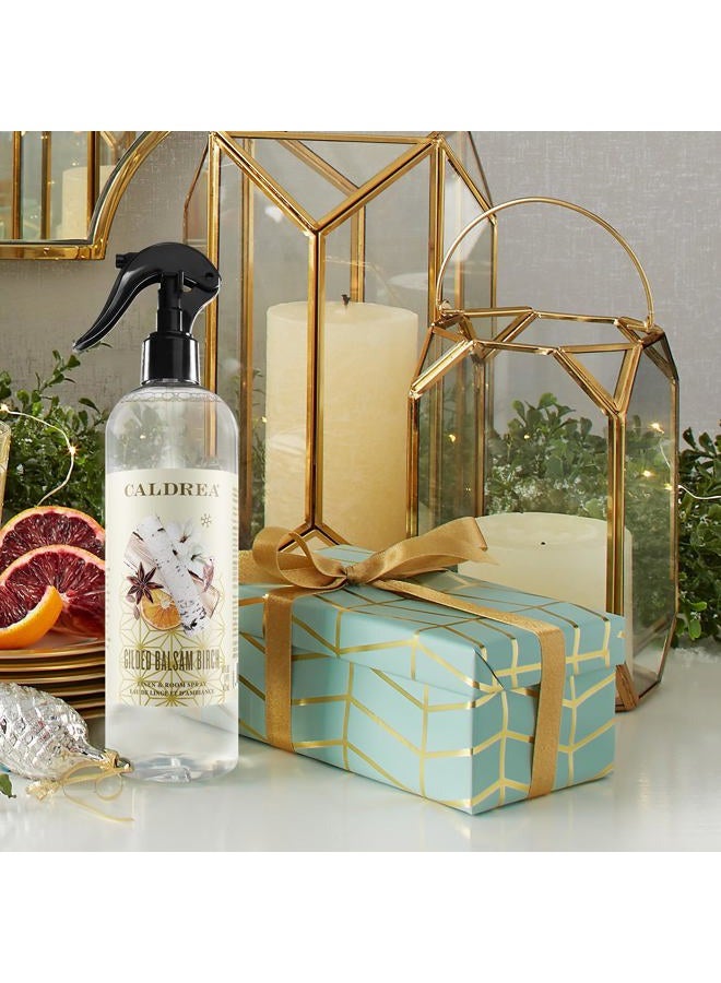 Caldrea Linen And Room Spray Air Freshener, Made With Essential Oils, Plant-Derived And Other Thoughtfully Chosen Ingredients, Gilded Balsam Birch, 16 Oz - Image 4