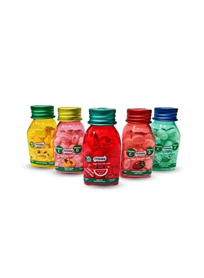Ferment Duspharm 5 Assorted Flavors Vitamin C Sweets 22g