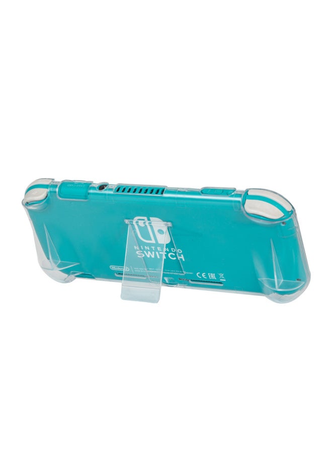 general Nintendo Switch Lite Crystal Case Protective Case Switch Protective Case Switch Host Stand Grip-Product Color:PC Hard Shell-with Bracket-Model:switch Lite - Image 5