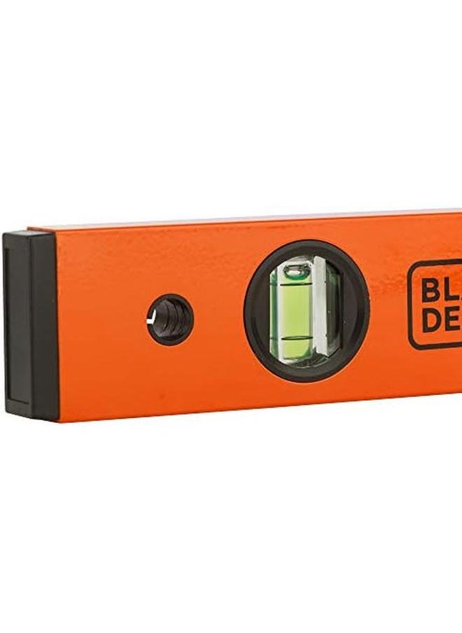BLACK+DECKER 40Cm Aluminium Box Beam Level Orange Black Bdht43188 2 Years Warranty  - Image 3