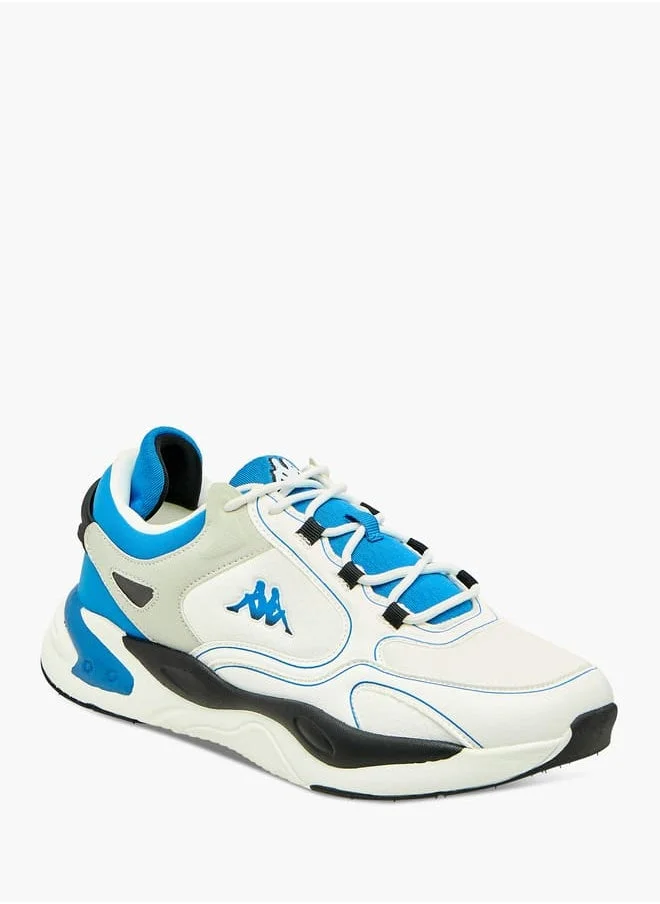 كابا Mens Panelled Lace-Up Sports Shoes