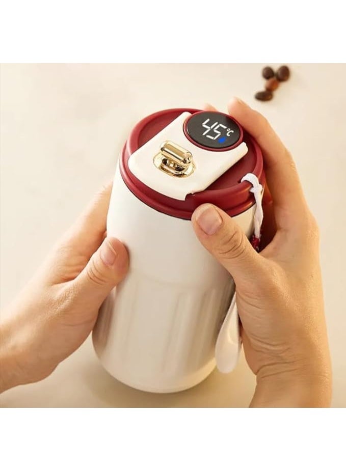 Thermal Mug with Digital Temperature Display and Strap Handle - Image 2