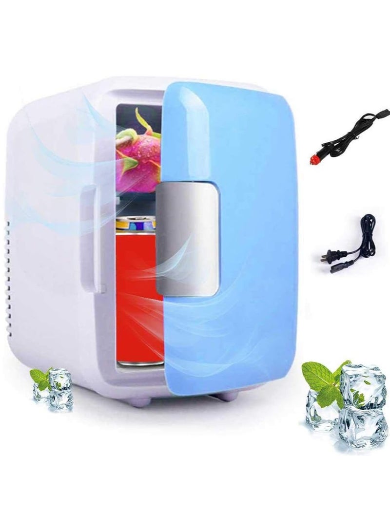 DubaiGallery Mini 4L Fridge Makeup Refrigerators Dual-Use for Home Room Car  - Image 2