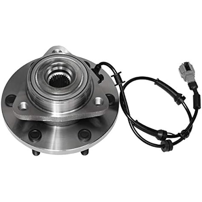 ريحني محور العجلة الأمامية ومجموعة المحمل متوافقة مع نيسان أرمادا تايتان موديل 2009 10 موديل 2011 التي تم تصنيعها قبل 112011 20082010 طرازات إنفينيتي QX56 4WD 515125 6 أروعة WAbs - Image 3