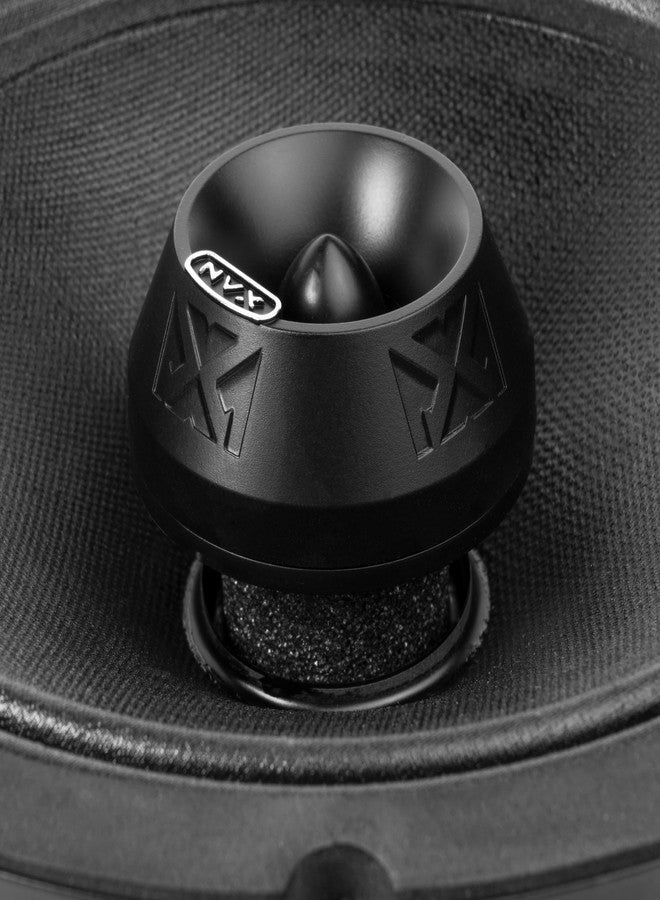 NVX® VPRO8 8" Premium Loudspeaker, 550W Max, 275W RMS, 4-Ohm, 1.5" Voice Coil, Pro Audio Coaxial with Bullet Tweeter, Water Resistant, Easy to Install in Cars/Trucks/Motorcycles (1-Speaker) - Image 5