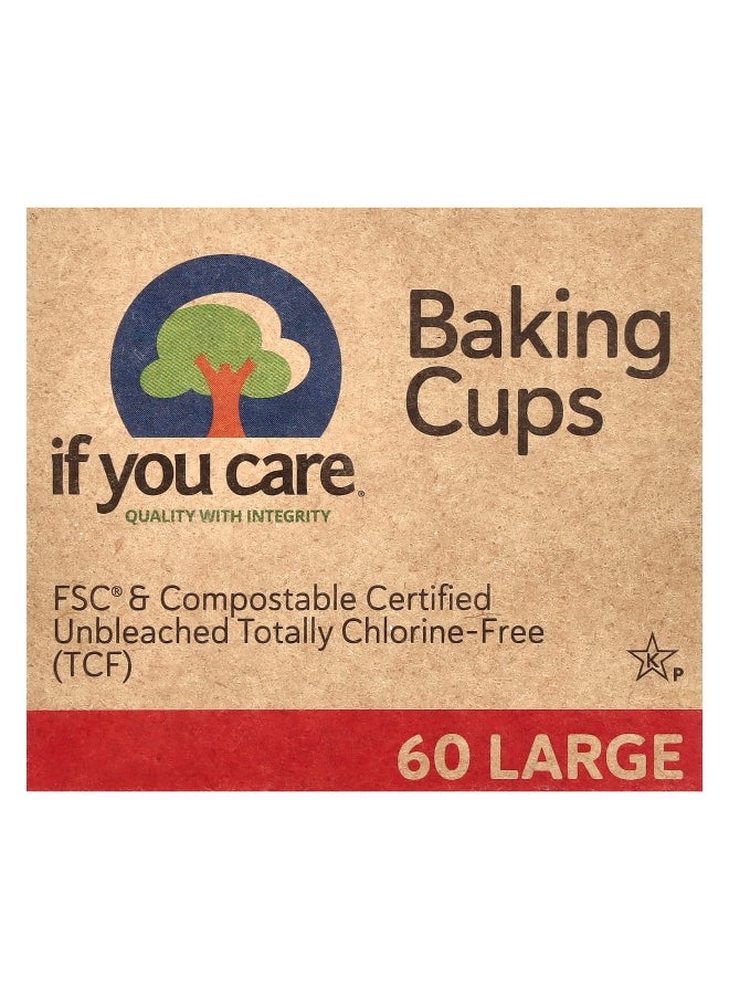If you care If You Care, Baking Cups, Large , 60  Count  - Image 1