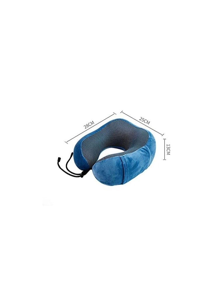 U-shaped neck pillow with a case, suitable for travel, home and office - Image 2