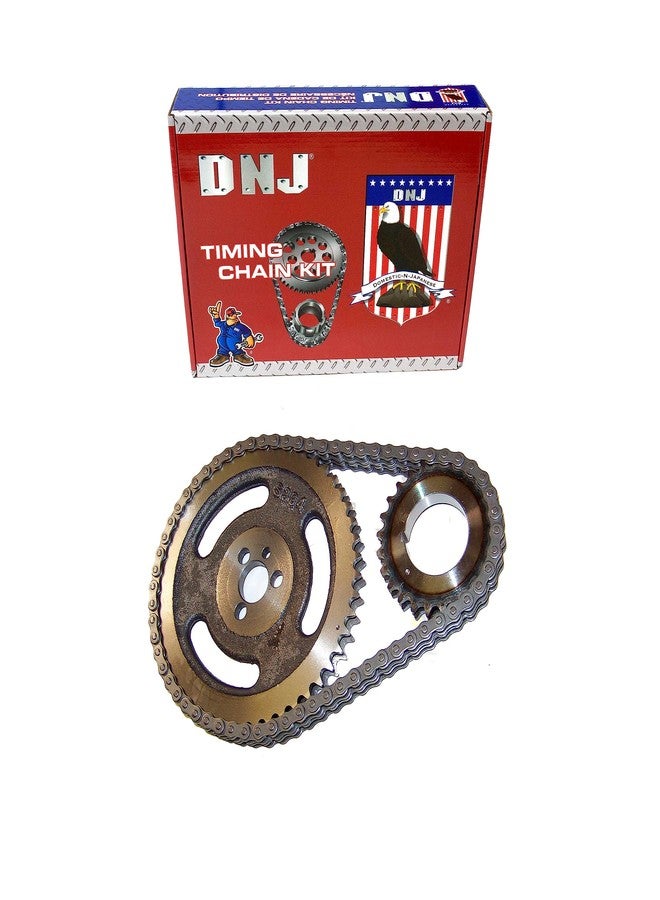 DNJ TK3111HD Timing Chain Kit/For 1970-1997/ Chevrolet, GMC/Bel Air, Biscayne, Blazer, C10, C10 Pickup, C10 Suburban, C15, C15 Suburban, C15/ C1500 Pickup, C15/ 7.4L/ V8/ OHV - Image 1
