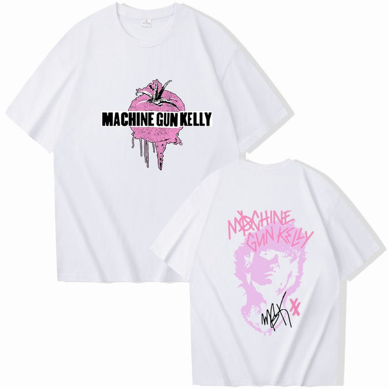 2023 Machine Gun Kelly Printed Loose Casual Women'S Short-Sleeved T-Shirt All-Match - Image 5