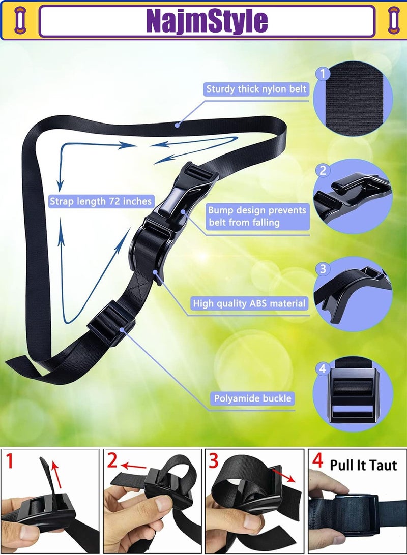 NajmStyle Pregnancy Safety Belt & Bump Belt - Comfort and Protection for Pregnant Women, Protect Baby's Tummy, Suitable for Women and Men - Image 3